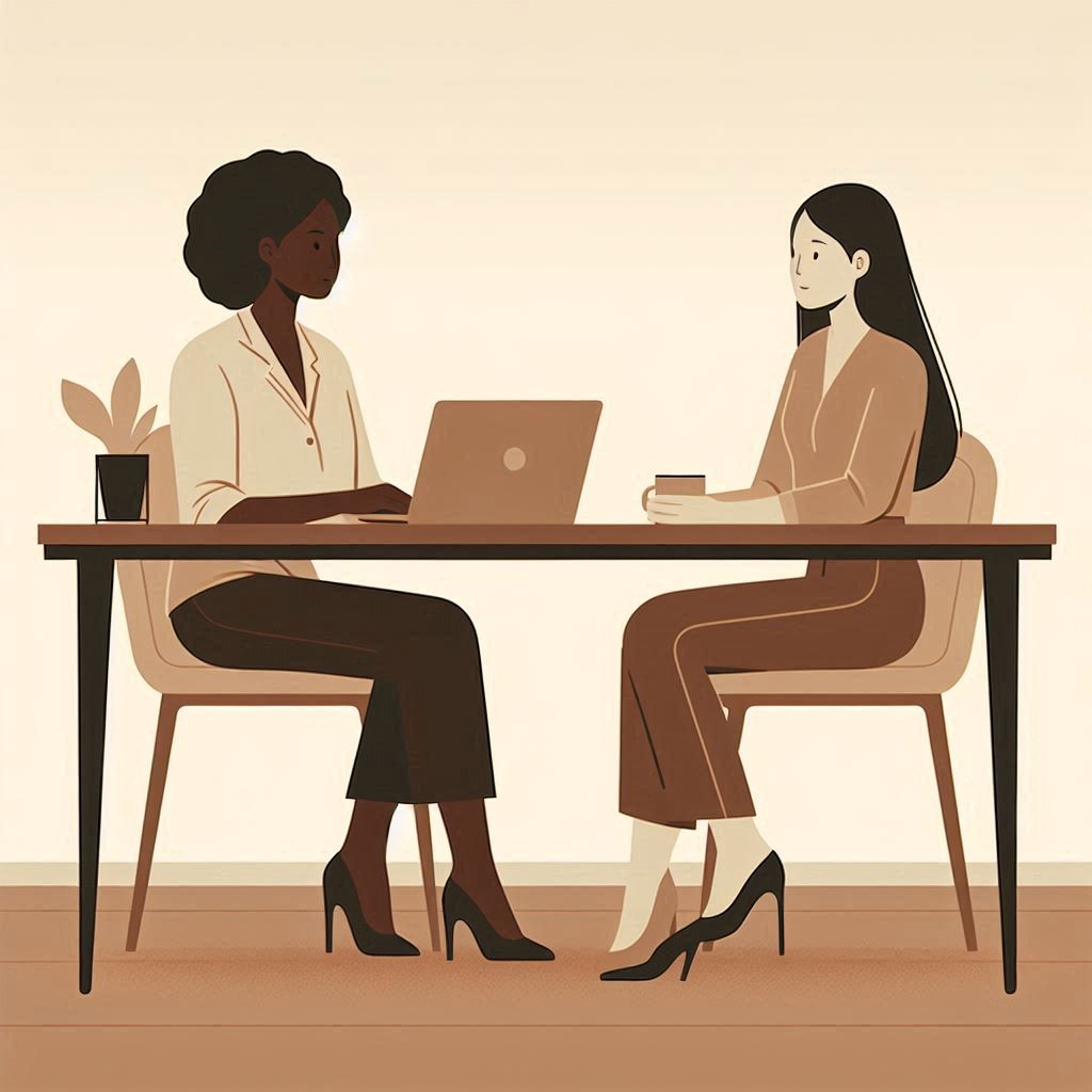 Stephanie Uhlhorn counseling session